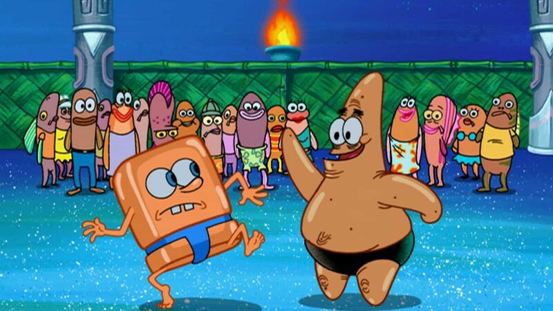 L-R: SpongeBob, Patrick – Bild: ViacomCBS