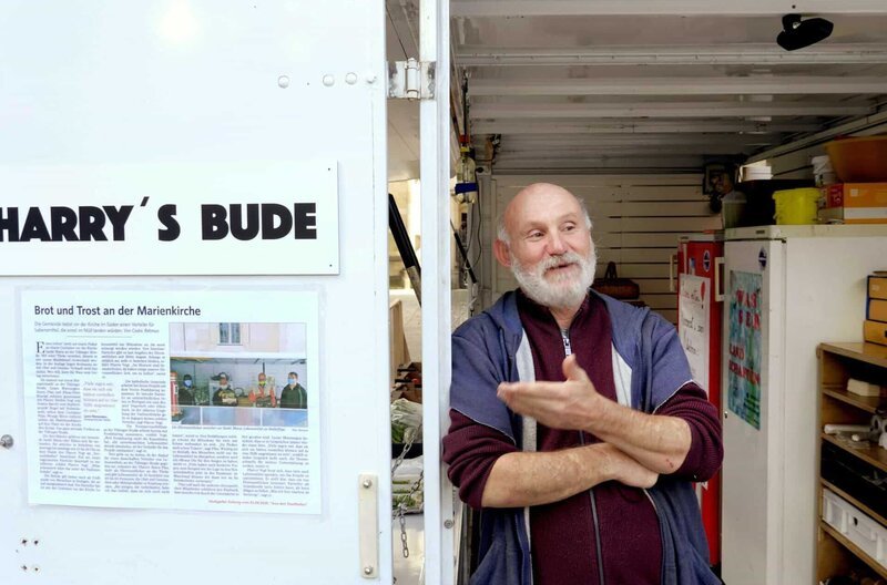 SWR Porträt 8 Harry macht satt ExObdachloser hilft Armen