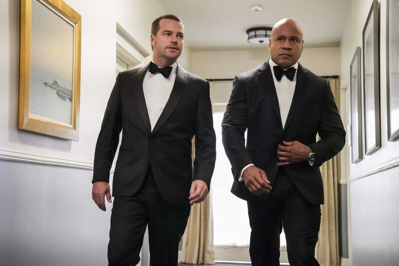 Pictured: Chris O\’Donnell (Special Agent G. Callen) and LL COOL J (Special Agent Sam Hanna). – Bild: 2019 CBS Broadcasting, Inc. All Rights Reserved. /​ Bill Inoshita Lizenzbild frei