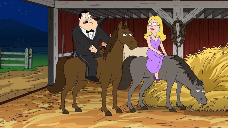 Stan und Francine – Bild: ViacomCBS /​ FOX /​ 2012 FOX BROADCASTING /​ AMERICAN DAD and 2012 TCFFC ALL RIGHTS RESERVED