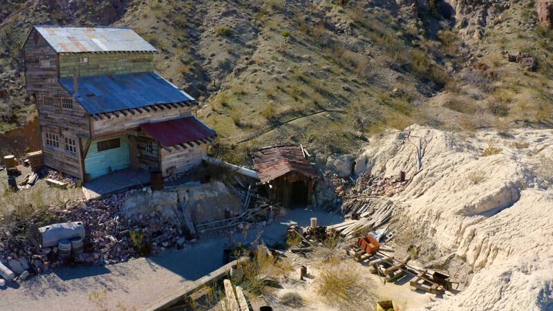 In der Nähe von Las Vegas befinden sich die gespenstischen Überreste einer Siedlung: hier wurde Ende des 18. Jahrhunderts nach Gold gegraben. – Bild: WELT