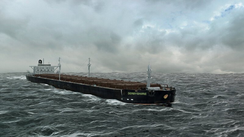 Mit einer Länge von 294 Metern ist die MV Derbyshire größer und zwei Mal schwerer als die Titanic. – Bild: BILD