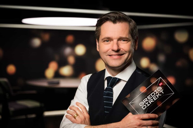 Moderator Urs Gredig – Bild: SRF/​Oscar Alessio