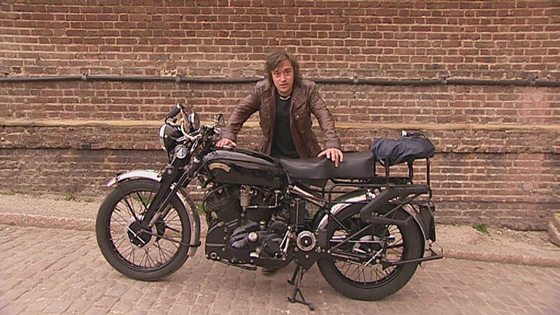 Richard Hammond mit einem klassischen Vincent Motorrad. – Bild: RTL /​ © BBC Worldwide 2015