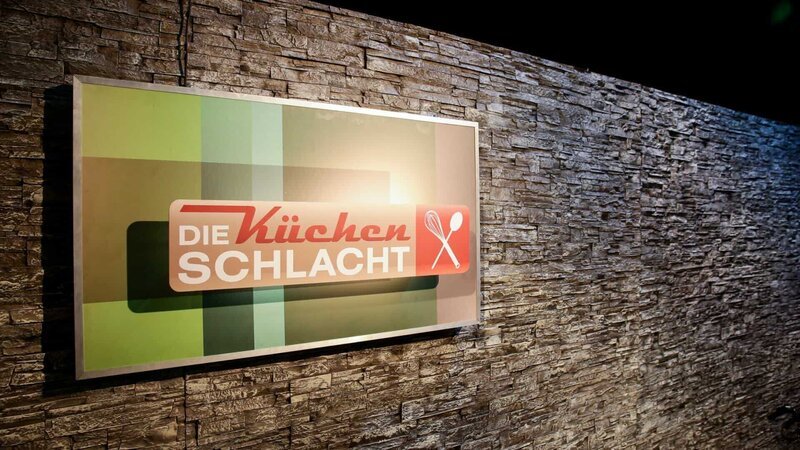 Logo: „Die Küchenschlacht“ – Bild: ZDF und Ulrich Perrey./​Ulrich Perrey