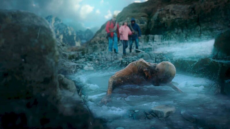 Wissenschaftler haben die Mumie von Ötzi gefunden – Bild: Monster Films Wales /​ THE HISTORY CHANNEL