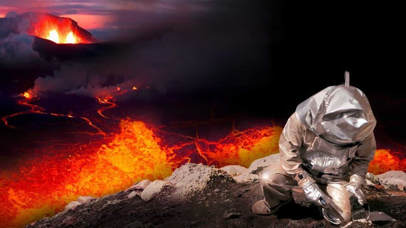 Vulkane: Lebensspender und Zerstörer: Wissenschaftler vermuten, dass in ihrer Nähe einst das Leben auf der Erde begann. – Bild: ZDF und Alex Ranken