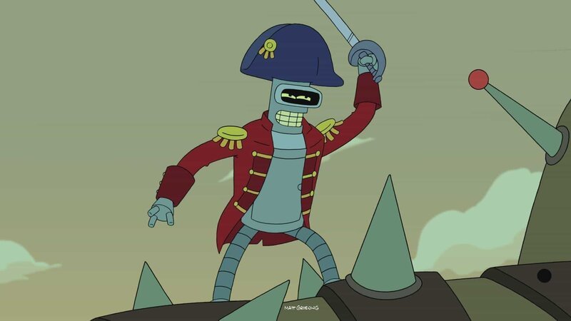 Bender hat es mit einem ganz besonderen Gegner zu tun! – Bild: Paramount