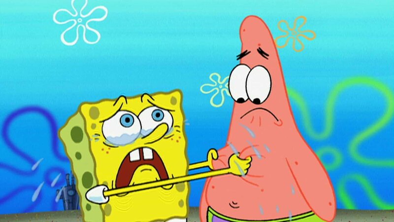 L-R: SpongeBob, Patrick – Bild: ViacomCBS