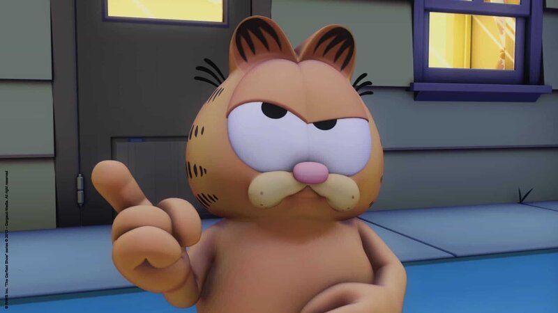Garfield hat Zweifel. – Bild: HR/​Dargaud Media/​MediaToon/​Paws Inc./​France 3