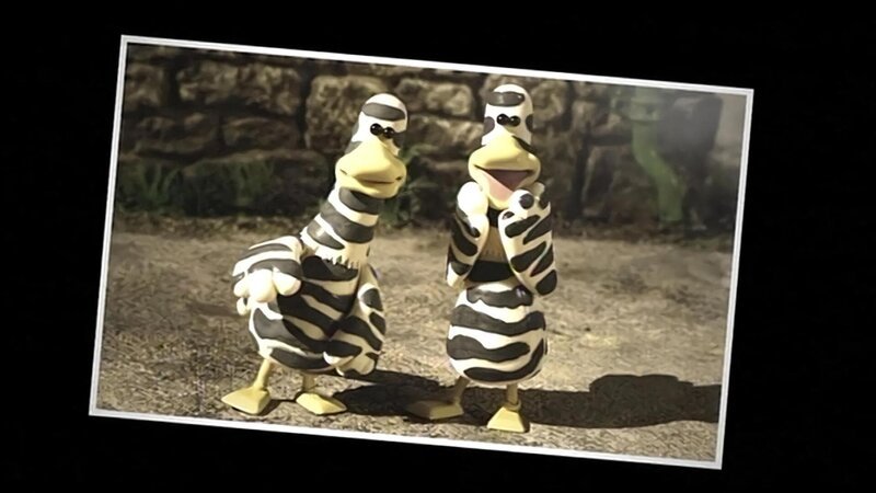 Wer sind diese seltsamen Vögel? Ein Schnappschuss soll es klären. – Bild: WDR/​Aardman Animation Ltd./​BBC
