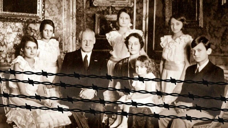 Der bayerische Kronprinz Rupprecht mit seiner zweiten Frau Prinzessin Antonia von Luxemburg und den gemeinsamen Kindern, den Wittelsbacher Irmingard, Editha, Sophie, Heinrich, Marie Gabriele und Hilda. Weiteres Bildmaterial finden Sie unter www.br-foto.de. – Bild: phoenix/Alexander Lockett von Wittelsbach/Montage: BR Der bayerische Kronprinz Rupprecht mit seiner zweiten Frau Prinzessin Antonia von Luxemburg und den gemeinsamen Kindern, den Wittelsbacher Irmingard, Editha, Sophie, Heinrich, Marie Gabriele und Hilda. Weiteres Bildmaterial finden Sie unter www.br-foto.de. – Bild: phoenix/Alexander Lockett von Wittelsbach/Montage: BR