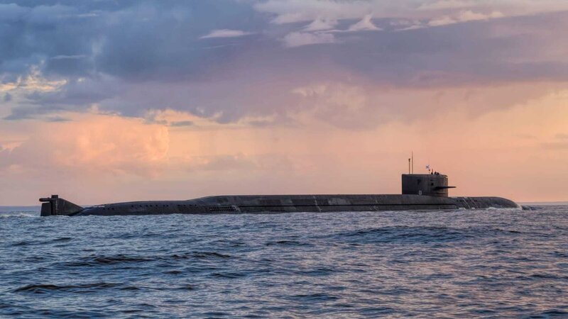 Juli, 2020 – Russisches Atom-U-Boot. Russische Nordflotte. Russland, Weißes Meer. – Bild: https:/​/​www.alamy.com /​ Alamy Stock Photo /​ Alamy Stock Photo
