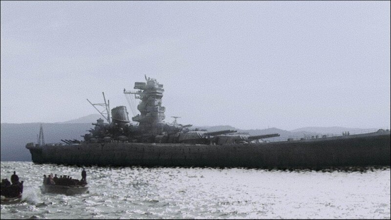 Die Yamato, die bis zum 8. Mai 1943 vor Anker liegt. – Bild: 6666