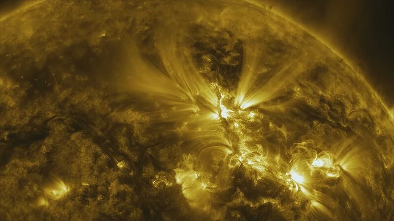 Die Sonne scheint nicht immer gleich: Sonnenstürme und Schwankungen ihrer Aktivität haben Folgen auf der Erde. – Bild: ZDF und © NASA’s Goddard Space Flight Center./​© NASA’s Goddard Space Flight Ce