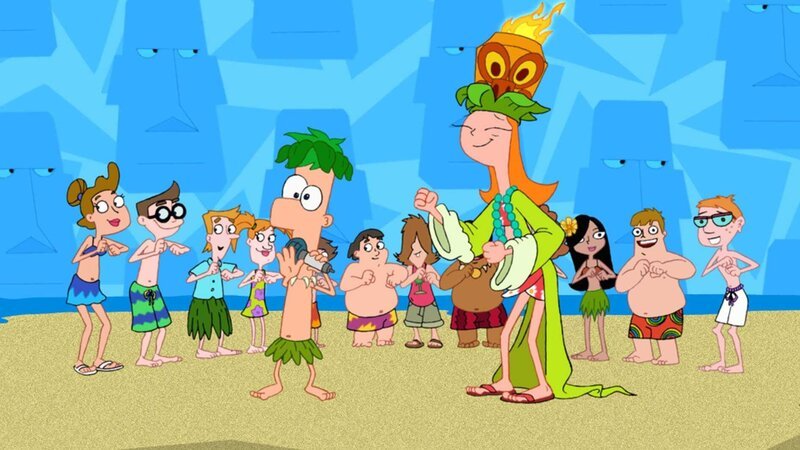 Disneys Phineas und Ferb „Team Phineas Ferb /​ Der Strand gleich hinterm Haus“. – Bild: Disney Channel