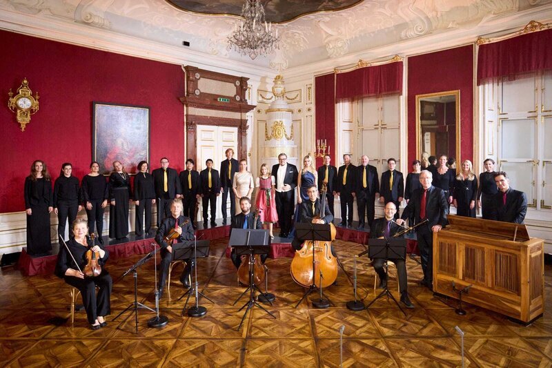 Michael Schade, Leopoldine Richards, Miriam Kutrowatz, Ensemble Zefiro, Bachchor Salzburg. – Bild: ORF/SCARLATTI Arts international s.l. Michael Schade, Leopoldine Richards, Miriam Kutrowatz, Ensemble Zefiro, Bachchor Salzburg. – Bild: ORF/SCARLATTI Arts international s.l.