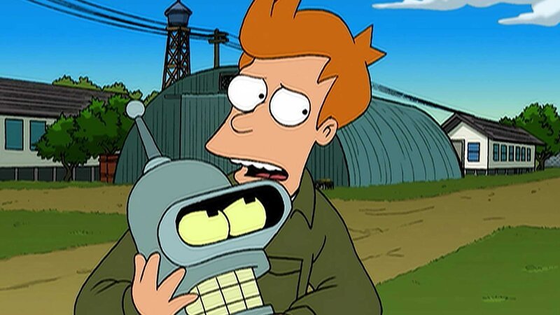 L-R: Bender, Fry – Bild: Fox and its related entities /​ Twentieth Century Fox Film Corporation. All rights reserved