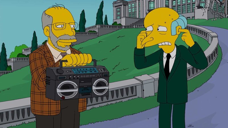 Will keine Fracking-Gegner zu Wort kommen lassen: Mr. Burns (r.) … – Bild: 2014 Twentieth Century Fox Film Corporation. All rights reserved. Lizenzbild frei