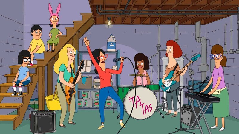 L-R: Tina, Gene, Louise, Nancy, Linda, Angie, Patsy, Gayle – Bild: Comedy Central