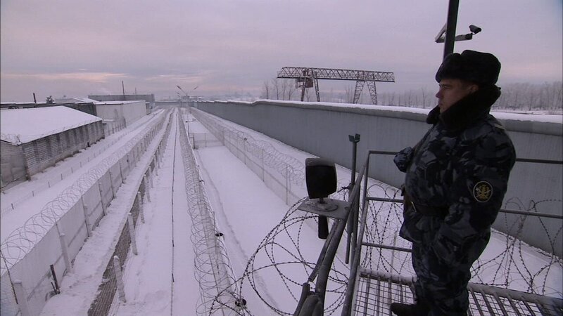 Krasnoyarsk, Russian Federation ( AKA Siberia): Guard towers at the Siberian Prison Camp. Temperatures here are 50 below. – Bild: National Geographic Channels /​ Josh Becker