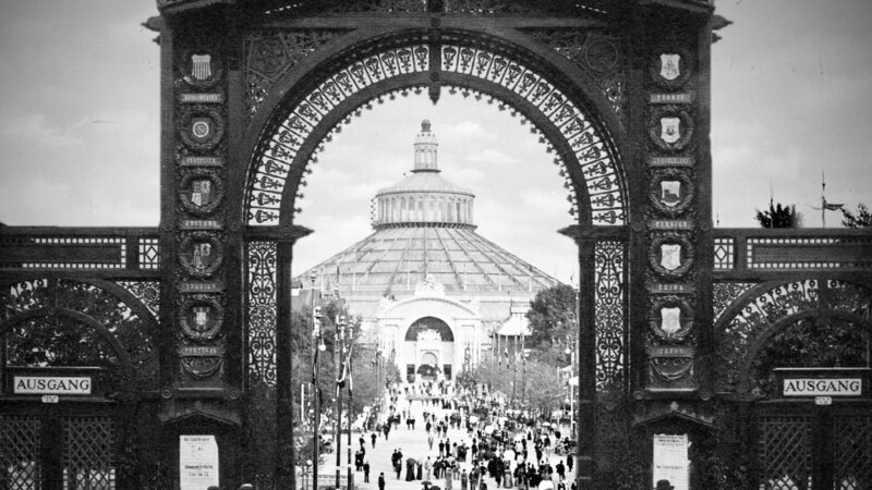 Rotunde Weltausstellung Eingangstor 1873. – Bild: ORF/​Kurt Mayr Film
