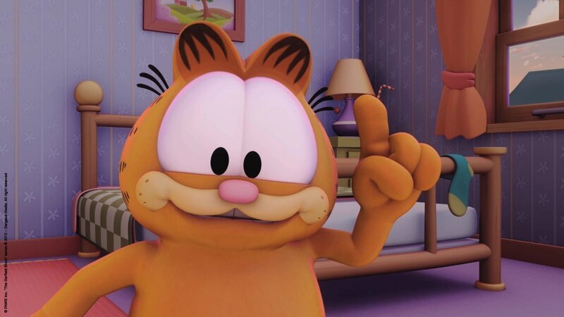 Garfield hat eine Idee. – Bild: HR/​Dargaud Media/​MediaToon/​Paws Inc./​France 3