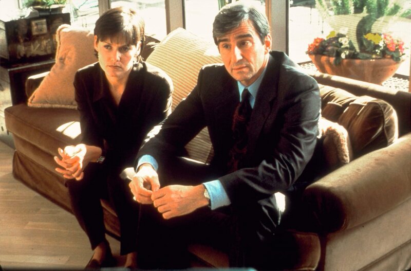 Law & Order Season7 Year 96–97 Carey Lowell, Sam Waterston – Bild: NBC Universal (C)13TH Street Photocredit Mandatory, Editorial Use Only, NO archive, NO Resale