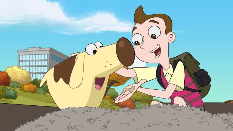MILO MURPHY’S LAW – „Going the Extra Milo“ – „Milo Murphy’s Law“ is an animated comedy adventure series that follows 13-year-old Milo Murphy, the fictional great-great-great-great grandson of the Murphy’s Law namesake. Milo is the personification of Murphy’s Law, where anything that can go wrong, will go wrong. The series premieres on Monday, October 3 (8:00 p.m., ET/​PT) on Disney XD. (Disney XD) DIOGEE, MILO – Bild: 2013 The Walt Disney Company Germany