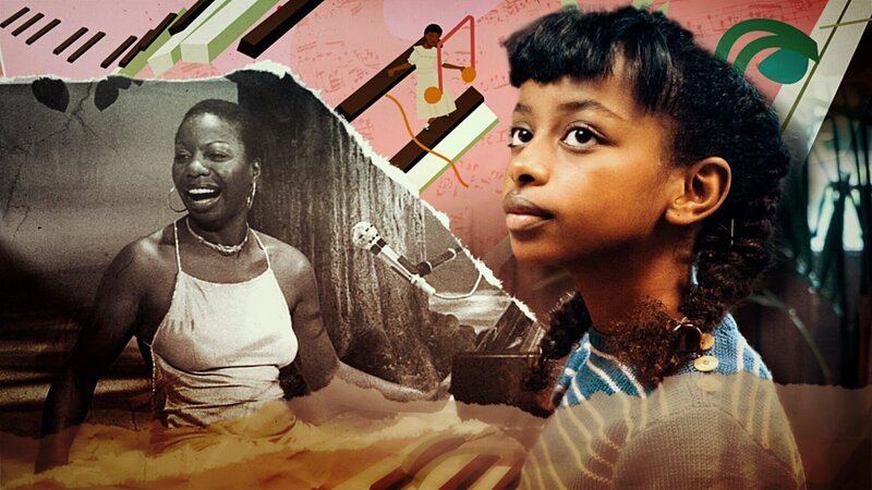 SRF school Mein Traum, meine Geschichte – Nina Simone Folge 1 Collage Copyright: SRF/​LOOKSfilm – Bild: SWR/​LOOKSfilm/​Imago Images
