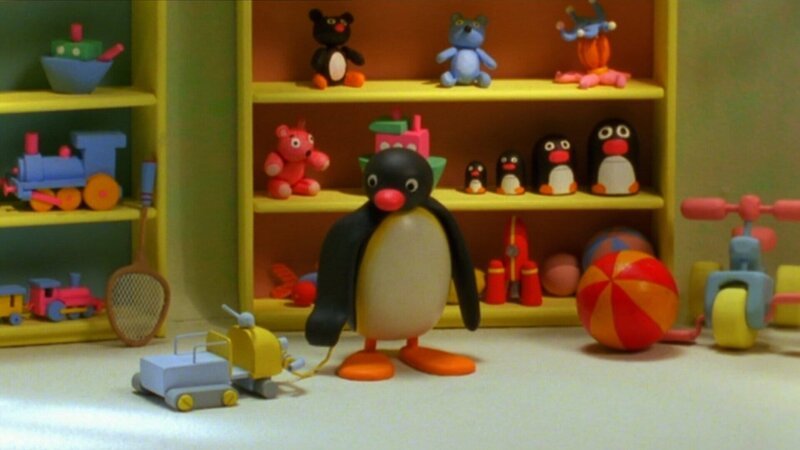 Guetnachtgschichtli Pingu Staffel 6 Folge 12 Pingu – Im Spielzeugladen Pingu im Spielzeugladen. Copyright: SRF/​Joker Inc., d.b.a., The Pygos Group – Bild: SRF/​Joker Inc.