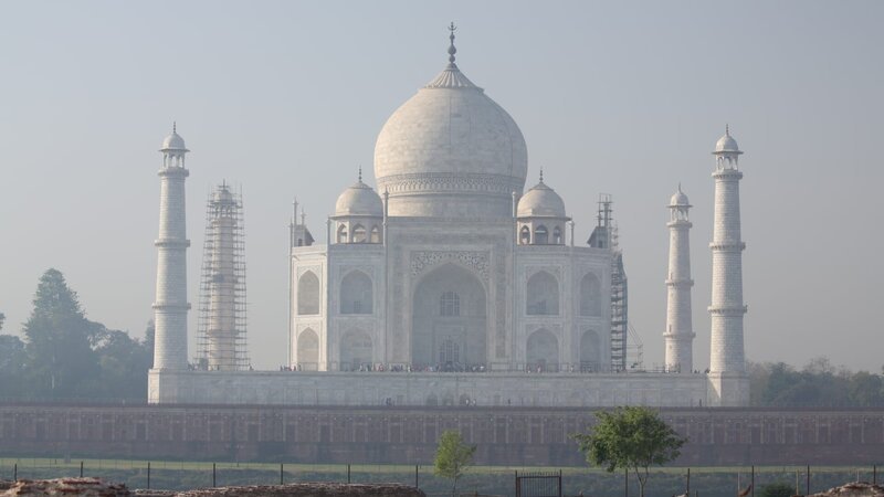 Taj Mahal von der anderen Seite des Flusses. – Bild: Science Channel