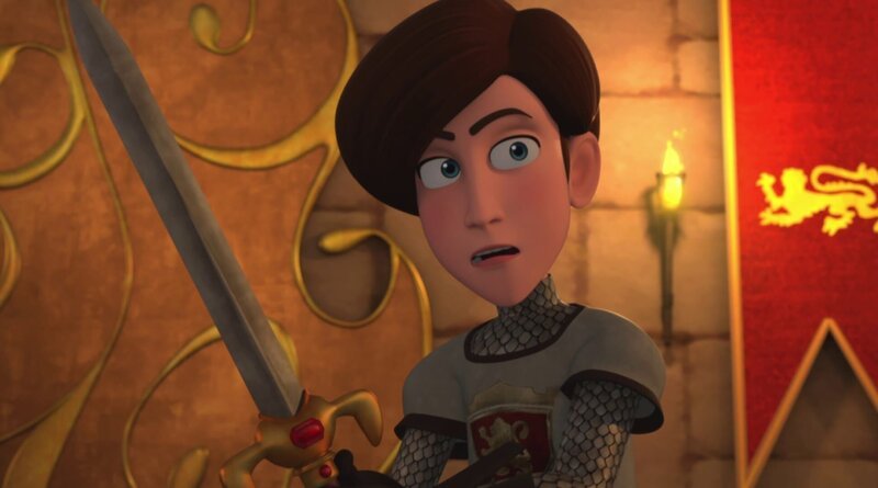 Peter möchte für sein Leben gerne Ritter sein. – Bild: ZDF/​Method Animation/​DQ Entertainment