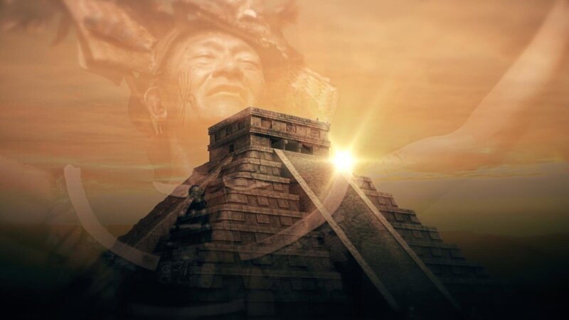 Schon vor über 2000 Jahren bauten die Maya mitten im Dschungel von Mittelamerika gigantische Städte. Sie waren geniale Erfinder und setzten Maßstäbe in Schrift, Mathematik und Astronomie. – Bild: ZDF und Graphik Storyhouse./​Graphik Storyhouse