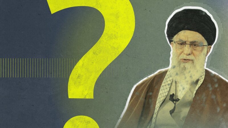 Ali Khamenei, der „Oberste Führer“ des Iran – Bild: ZDF und Jennifer Kolbe./​Jennifer Kolbe