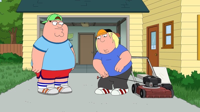 Peter Griffin (l.), Chris Griffin (r.) – Bild: 2018–2019 Fox and its related entities. All rights reserved. Lizenzbild frei