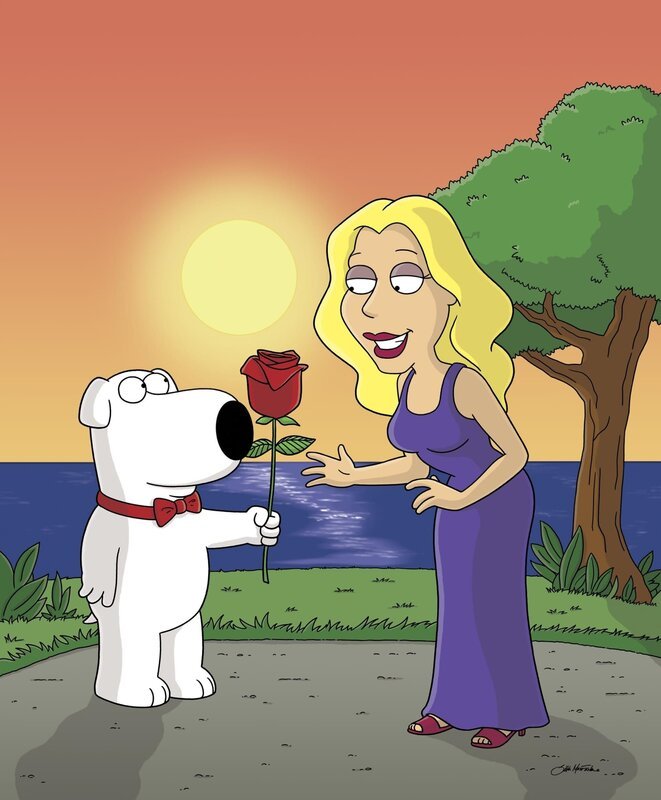 Brian Griffin (l.); Brooke (r.) – Bild: 2005 Fox and its related entities. All rights reserved. Lizenzbild frei