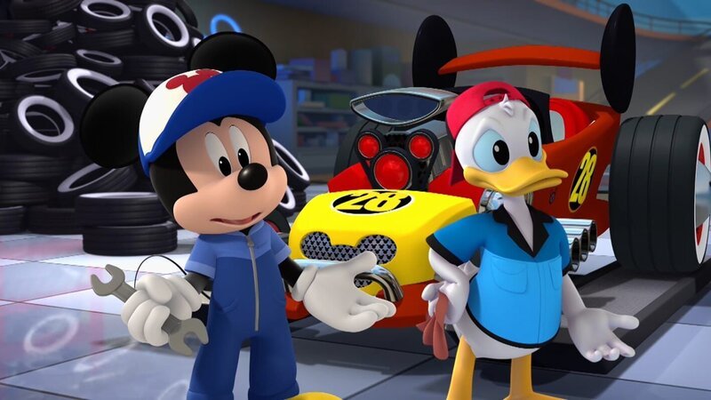L-R: Mickey Mouse, Donald Duck. – Bild: Disney Channel