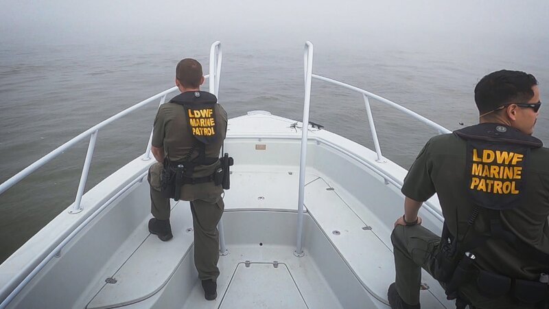 LDWF Marine patrol. – Bild: Warner Bros. Discovery