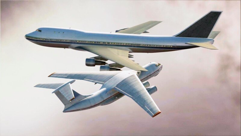 The planes collide. CGI STILL (Photo credit: © Cineflix 2008) – Bild: Cineflix 2008