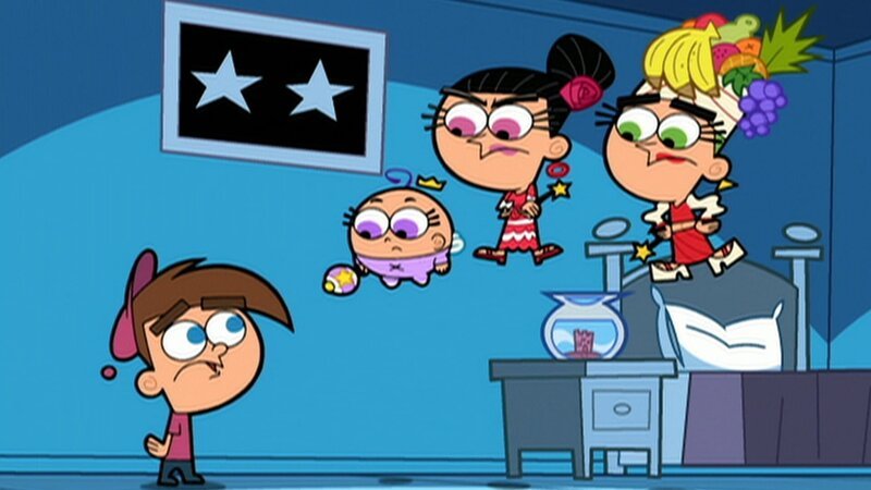 L-R: Timmy, Poof, Wanda, Cosmo – Bild: Paramount
