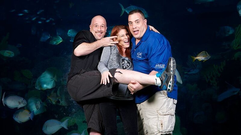 Brett Raymer, Heather King and Wayde King cast members of the show Tanked on Animal Planet. – Bild: 2012 Discovery Communications