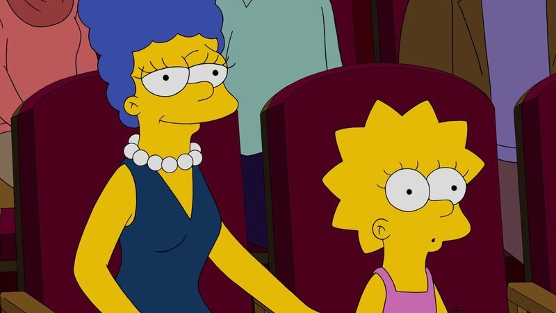 Was ist nur mit den Simpsons los? (v.l.n.r.) Homer, Marge, Maggie, Lisa und Bart … – Bild: 2015 Fox and its related entities. All rights reserved. Lizenzbild frei