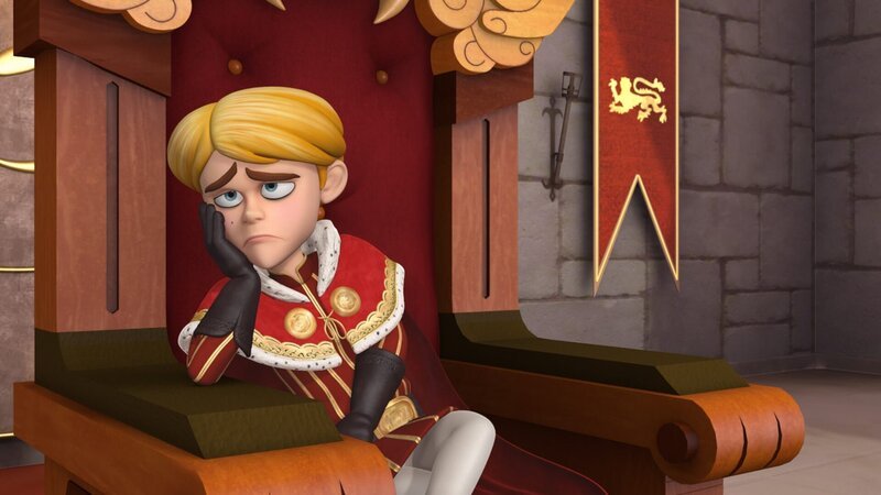 Prinz John ist untröstlich, denn sein Gold ist verschwunden. Wer war der Dieb? – Bild: ZDF und 2014 Method Animation