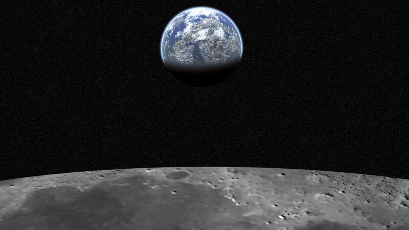 Der Blick aus dem All auf unseren Planeten markiert einen der wichtigsten Meilensteine in der Vermessungsgeschichte der Erde. – Bild: ZDF und DrRave./​DrRave