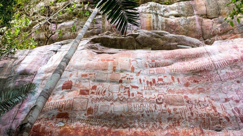 Amazonas – Vergessene Welt Aufstieg Mit moderner Technologie zeichnen Archäologen die ersten Schritte einer lange vergessenen Dschungelzivilisation nach. Copyright: SRF/​Fremantle – Bild: SRF/​Fremantle