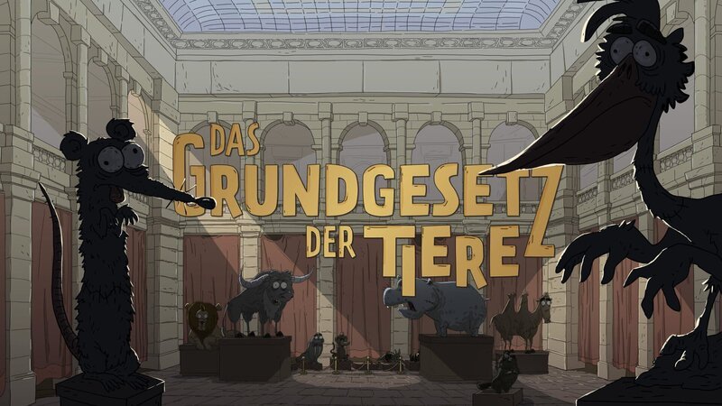Sendetitel und Logo: „Das Grundgesetz der Tiere“ – Bild: ZDF und ZDF/​UE./​ZDF/​UE