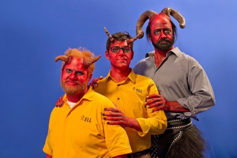 Gary (Henry Zebrowski), Claude (Craig Rowin), Satan (Matt Servitto) – Bild: Turner /​ ©2015 Cartoon Network, Inc. A Time Warner Company. All Rights Reserved.