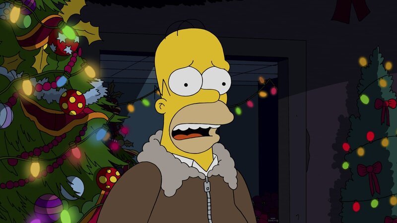 Schaffen es Marge und Homer am Ende doch, gemeinsam Weihnachten zu verbringen? – Bild: 2014 Twentieth Century Fox Film Corporation. All rights reserved. Lizenzbild frei