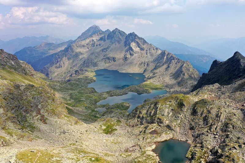 Der Wangenitzsee und der darüber gelegene Kreuzsee in der Schobergruppe. – Bild: ORF/GS Film Der Wangenitzsee und der darüber gelegene Kreuzsee in der Schobergruppe. – Bild: ORF/GS Film
